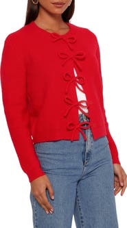 Petal & Pup Wilde Bow Front Cardigan