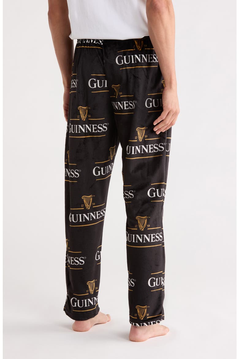 Guinness Pajama Pants, Alternate, color, BLACK