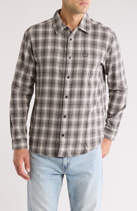 Dallas Plaid Cotton Button-Up Shirt