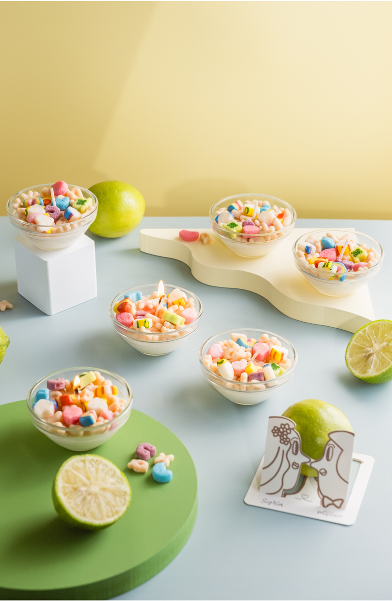 Southlake gifts Mini Lucky Charms Cereal Candle Set of 6, Alternate, color, Multicolored