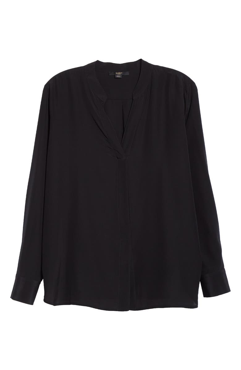 SEVENTY VENEZIA Seventy Silk Crêpe de Chine Blouse, Alternate, color, 