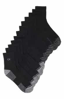 6-Pack Cushion High Quarter Socks