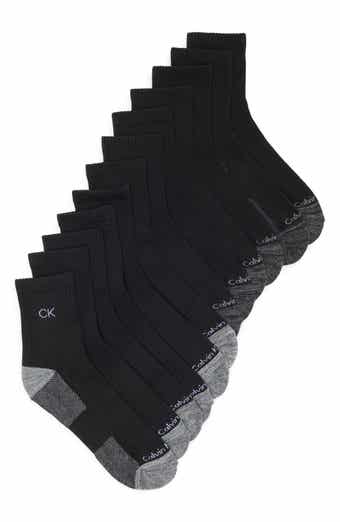 6-Pack Cushion High Quarter Socks