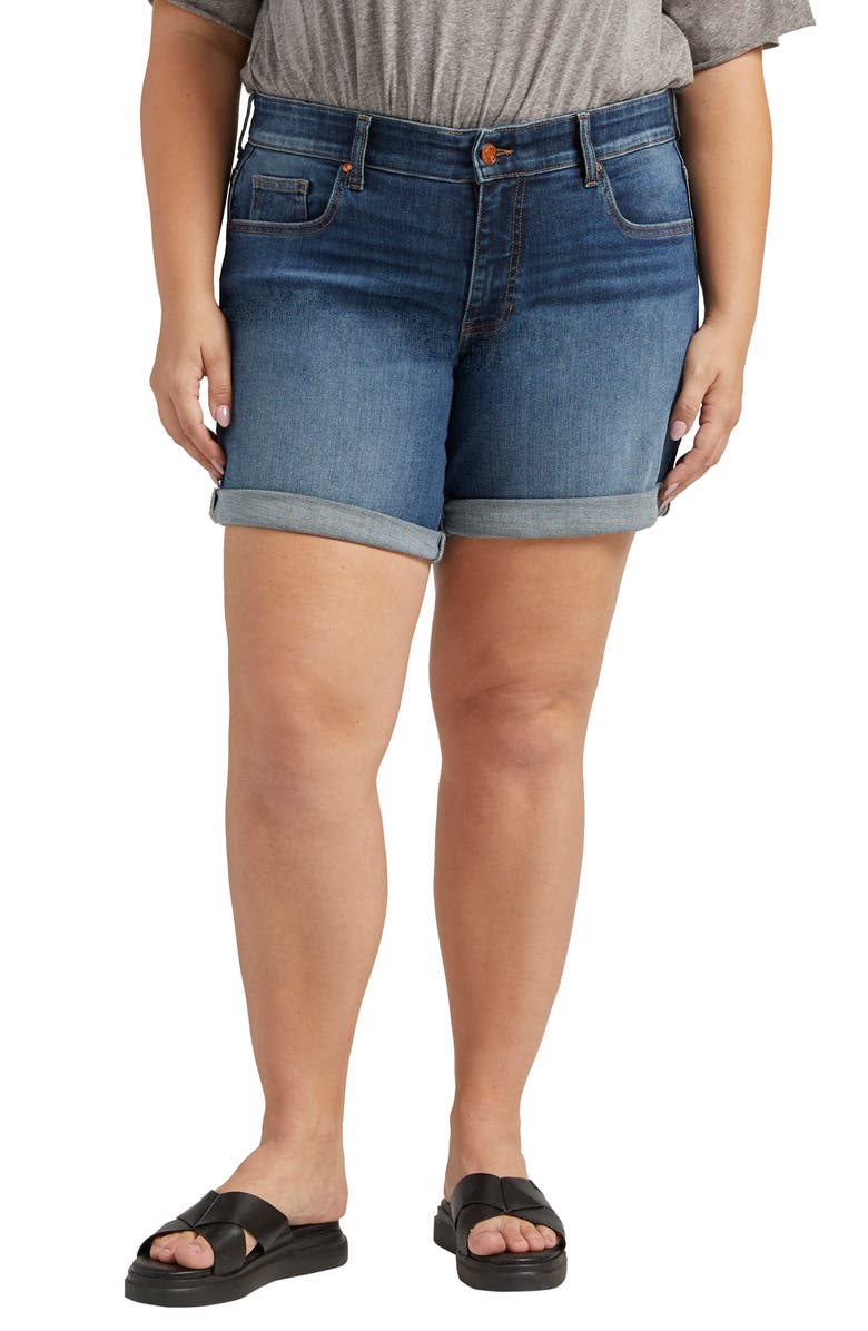 JAG Alex Boyfriend Denim Shorts, Main, color, 