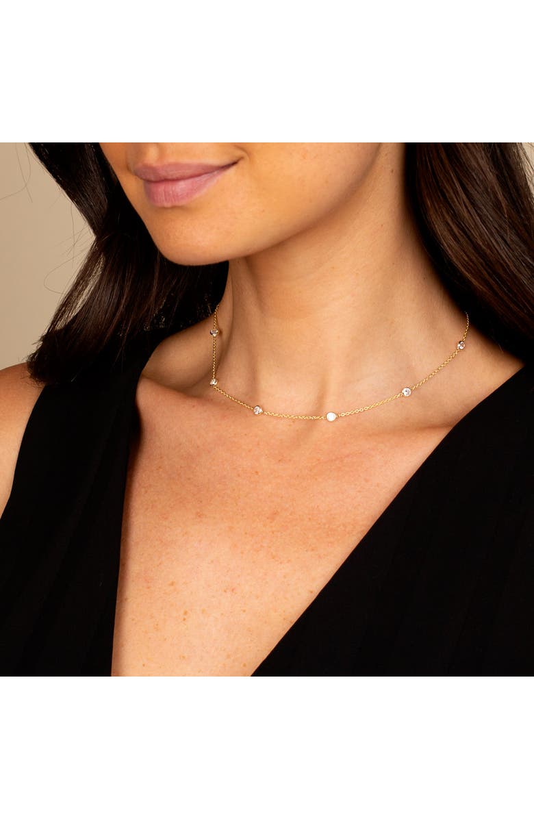 BY ADINA EDEN Diamond By The Yard Choker, Alternate, color,