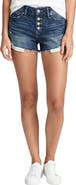 Silver Jeans Co. Mid Rise Denim Cutoff Boyfriend Shorts