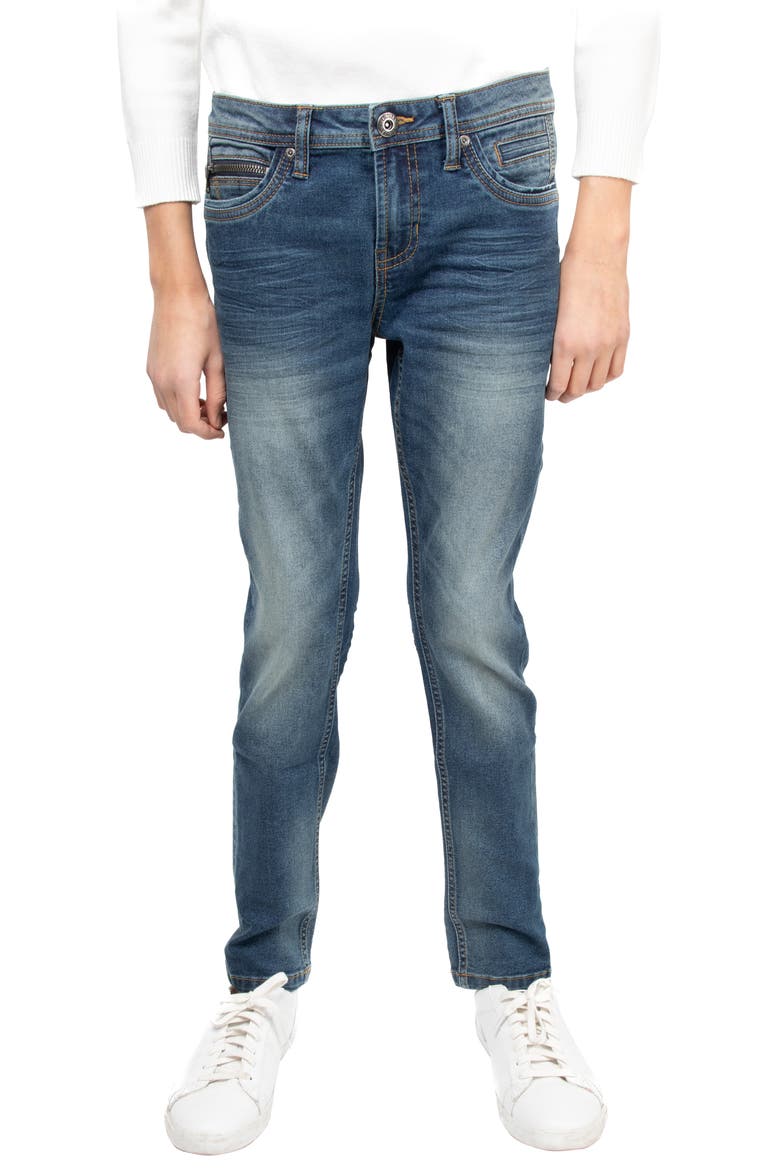 Kids' Cultura Stretch Straight Leg Jeans, Main, color, TINT