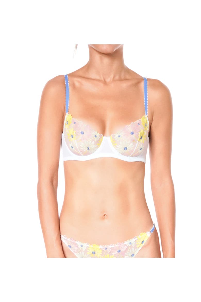 Dance des fleurs Underwire Bra, Alternate, color, Mint