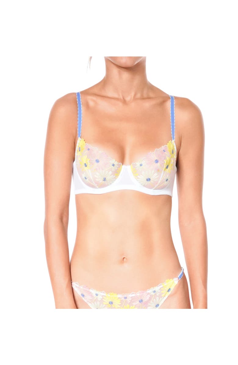 Huit Dance des fleurs Underwire Bra, Alternate, color, Mint