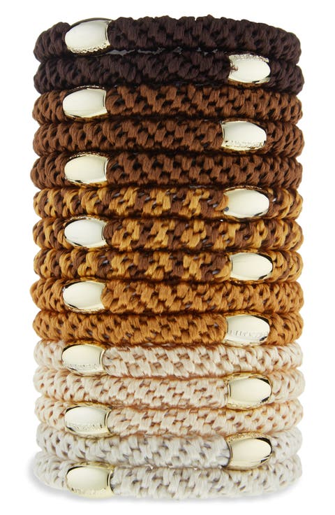 Grab & Go Set of 15 Assorted Ponytail Holders