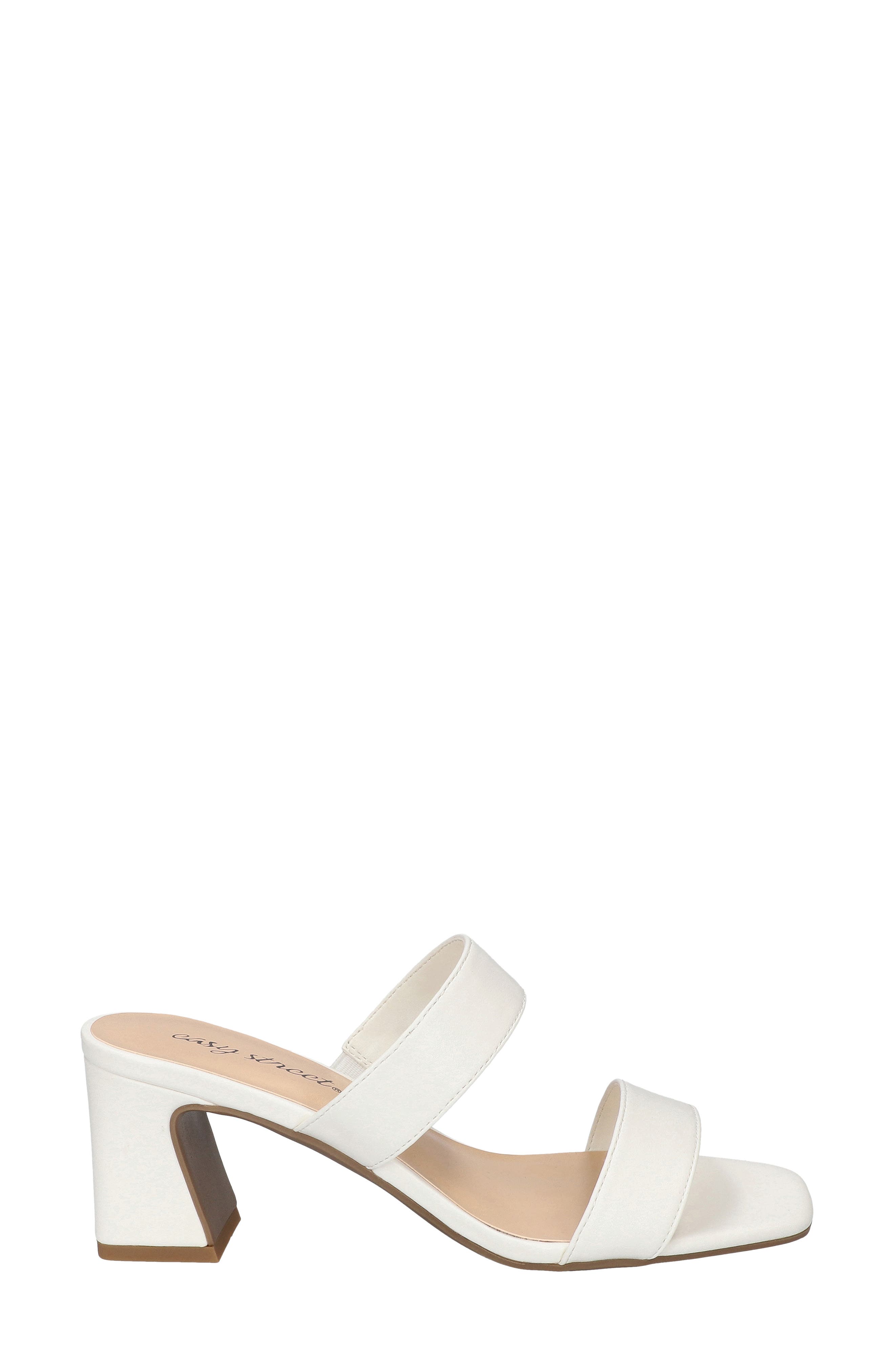 Clovelle Slide Sandal, Alternate, color, WHITE