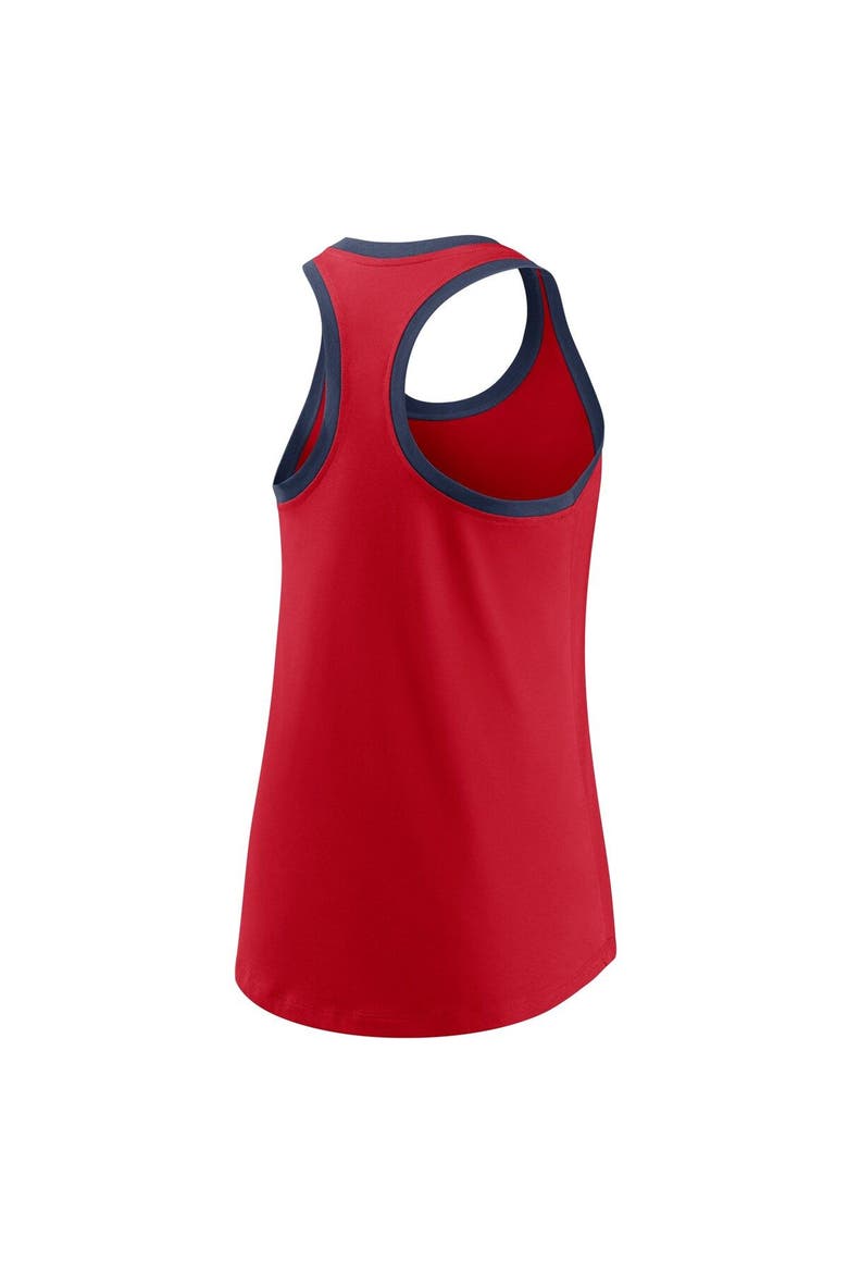 Women's Nike Red Cleveland Guardians Tech Tank Top, Alternate, color, Red