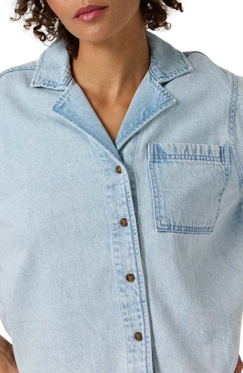 O'Neill OG Channing Denim Camp Shirt, Alternate, color, Indigo