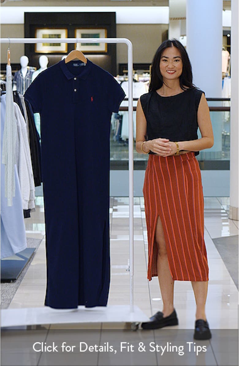 Cotton Piqué Polo Dress, sales video thumbnail