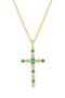  18K Yellow Gold Emerald
