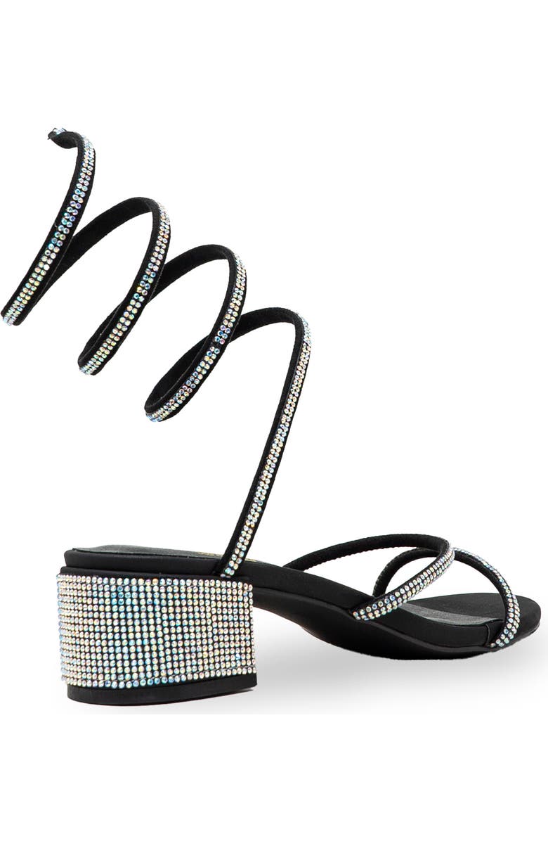 CHASE AND CHLOE Ankle Coil Sandal, Alternate, color,