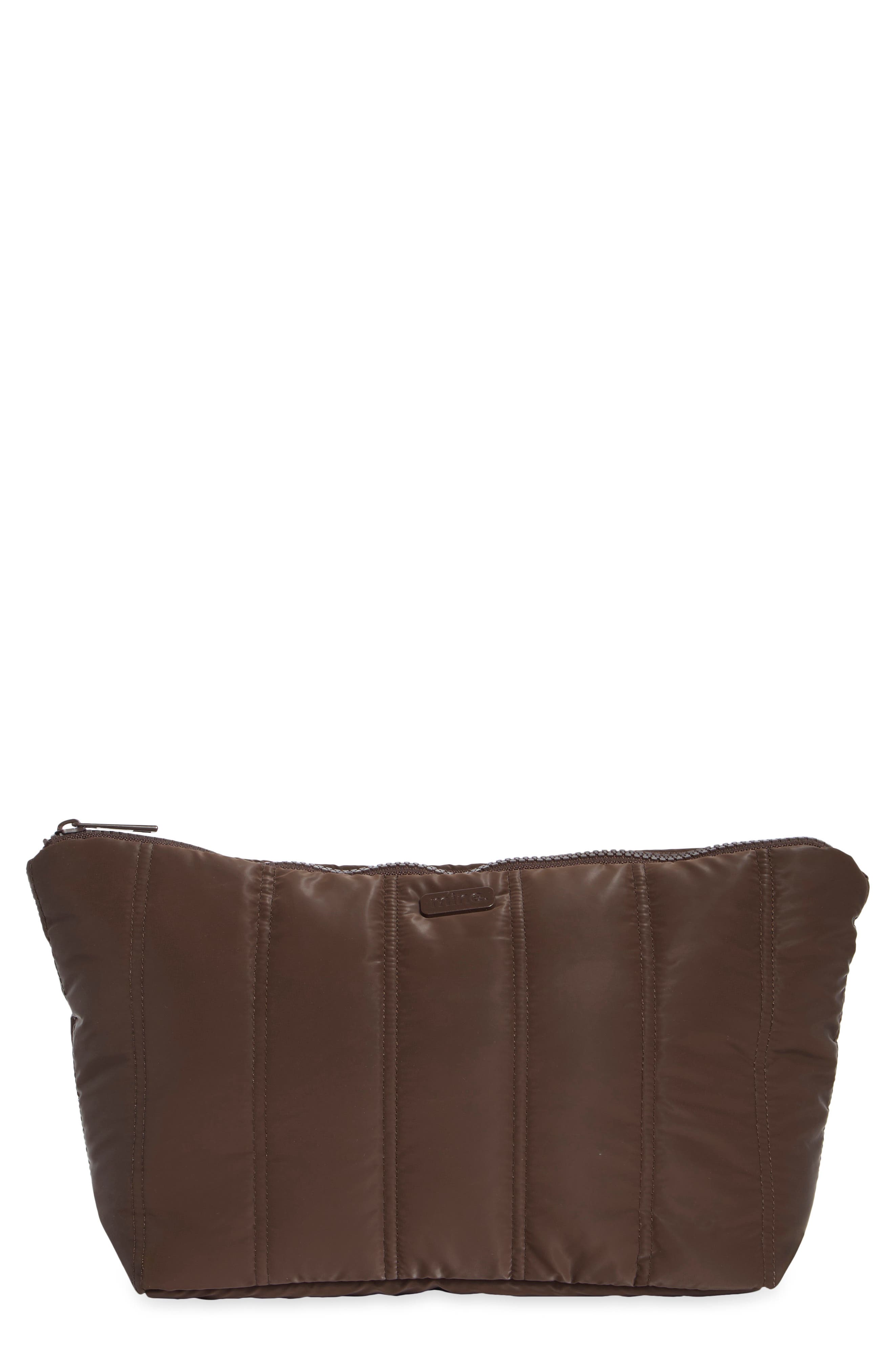 Vanity Quilted Cosmetic Pouch