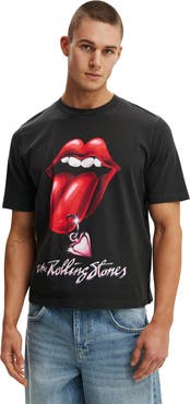 Cotton On Men's Cropped Fit Music T-Shirt