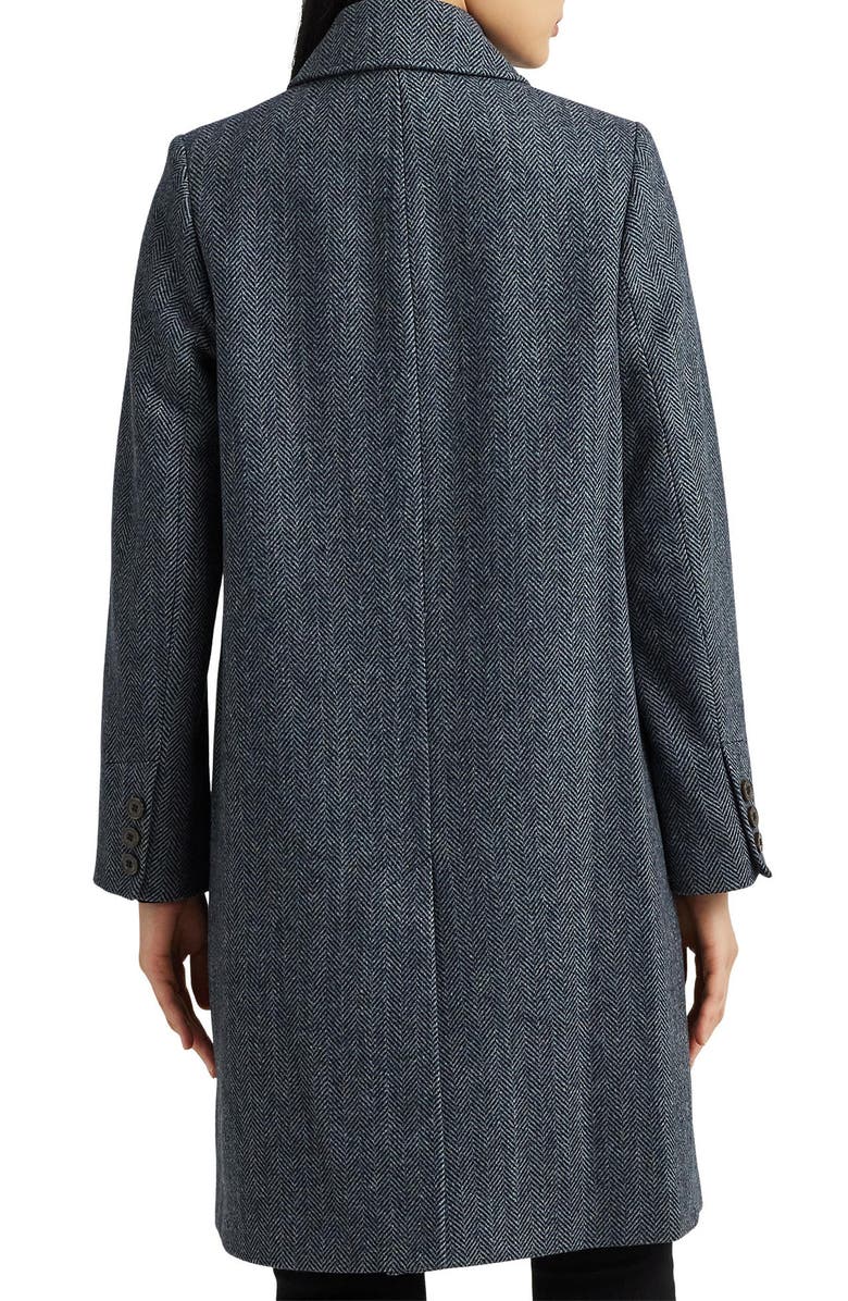 Lauren Ralph Lauren Herringbone Coat, Alternate, color,