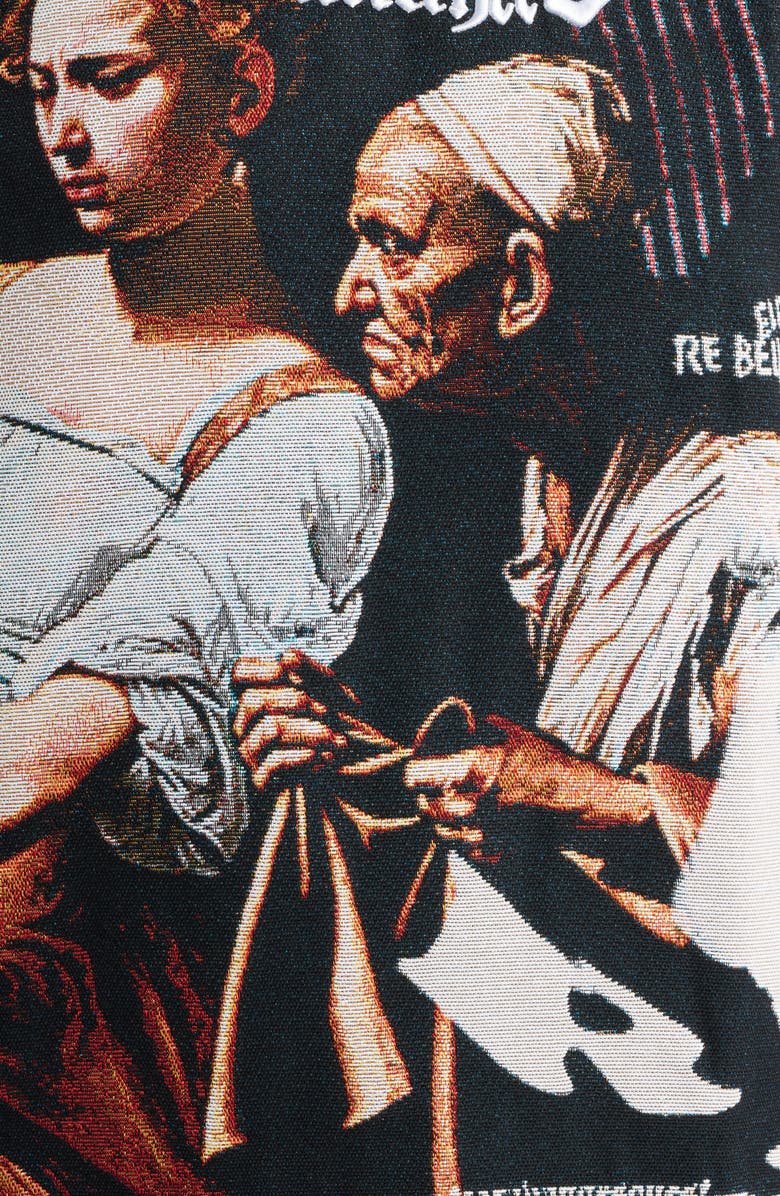 VERYRARE Antihero Judith Jacquard Sweatshirt, Alternate, color, Black