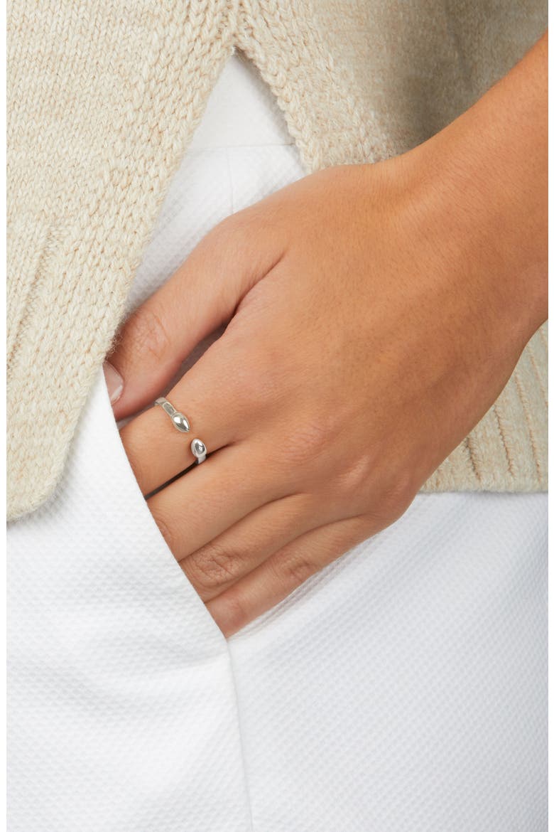 Fiji Bud Ring (Nordstrom Exclusive), Alternate, color, SILVER