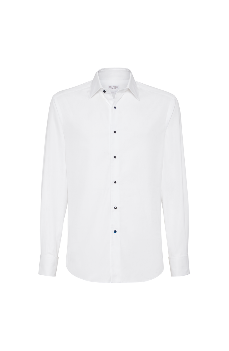 Brunello Cucinelli Tuxedo shirt, Main, color, White