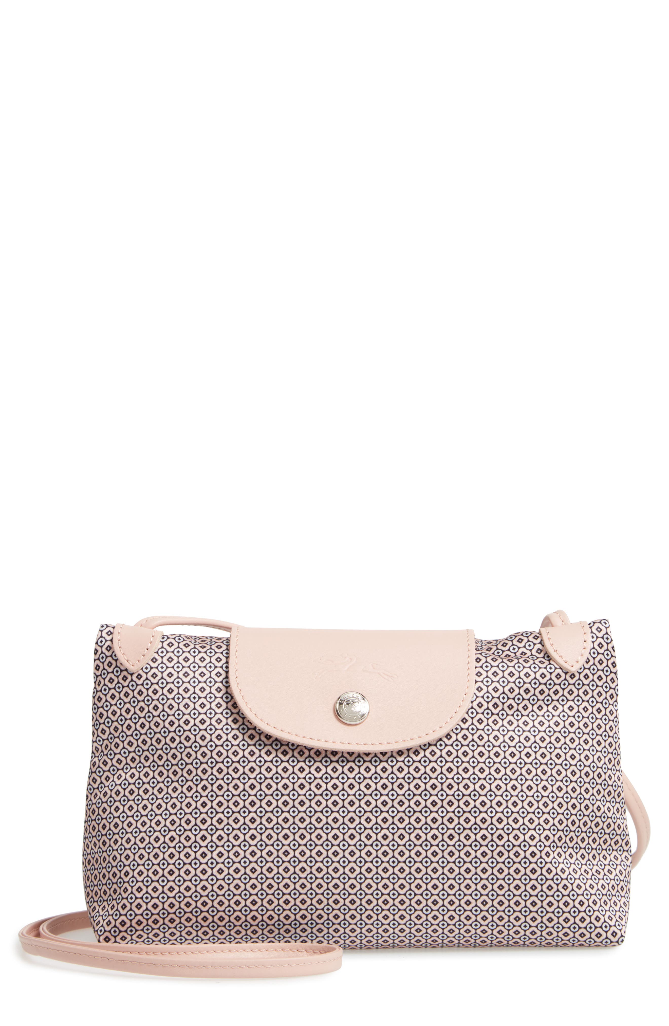 Longchamp Le Pliage Dandy Print Nylon Crossbody Bag, Main, color, 