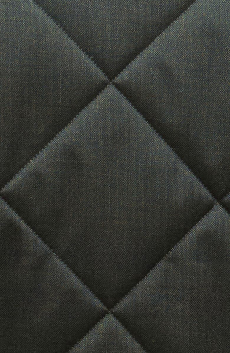 Barbour Winter Finn Quilted Vest, Alternate, color, Olive