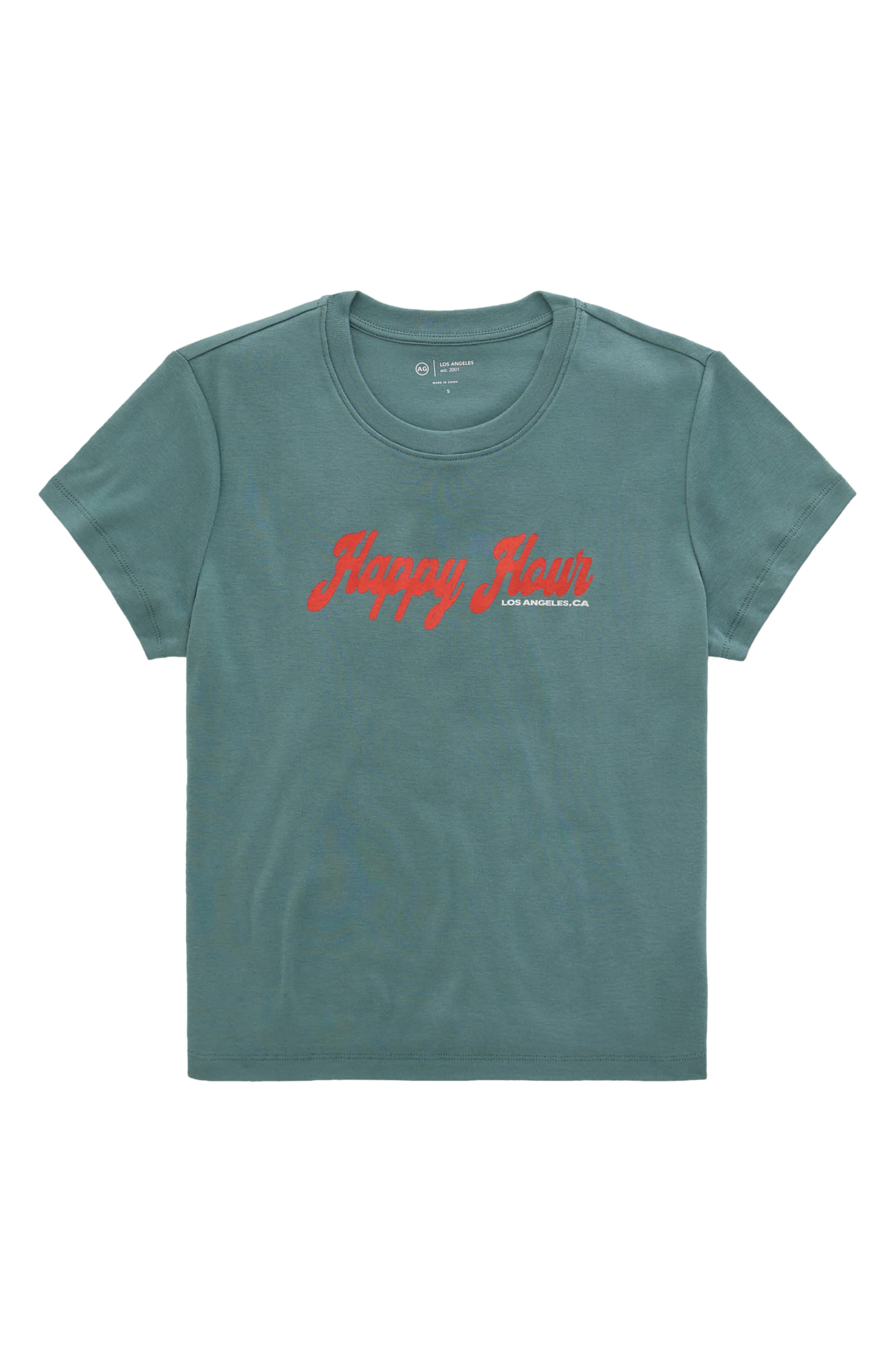 Женские AG Sadie Crop T-Shirt — фото 5