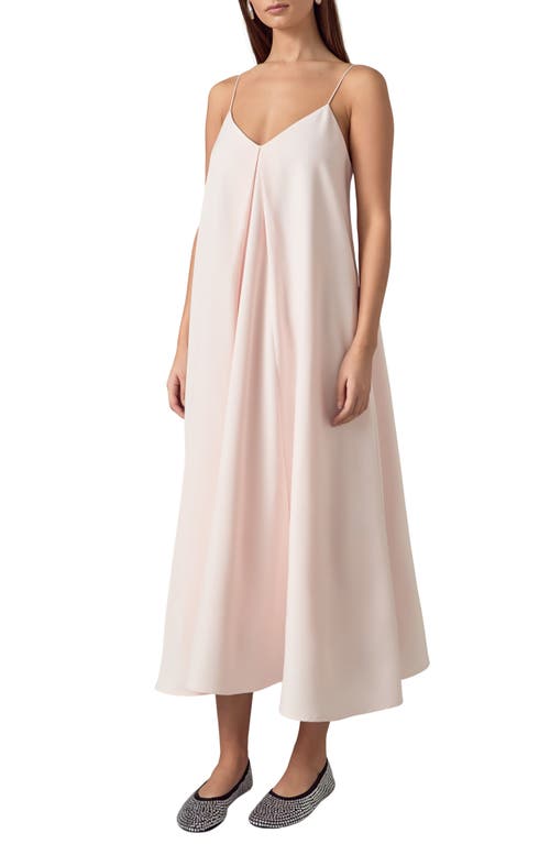 Shop Endless Rose Godet Maxi Dress In Pink