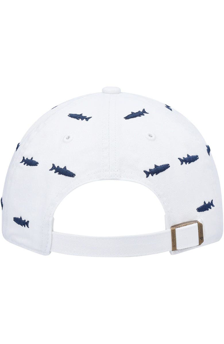 '47 Women's '47 White Seattle Seahawks Confetti Clean Up Adjustable Hat, Alternate, color, White