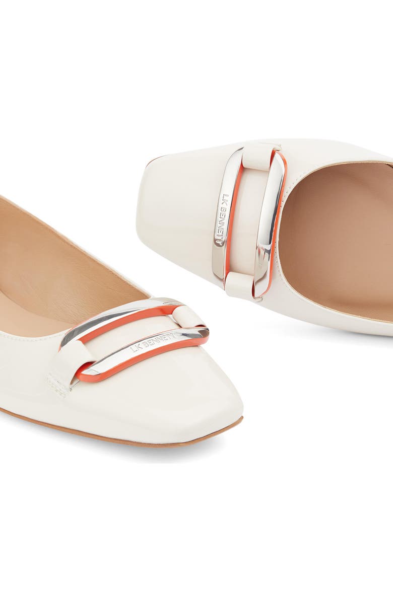 LK Bennett Cayden Square Toe Flat, Alternate, color,