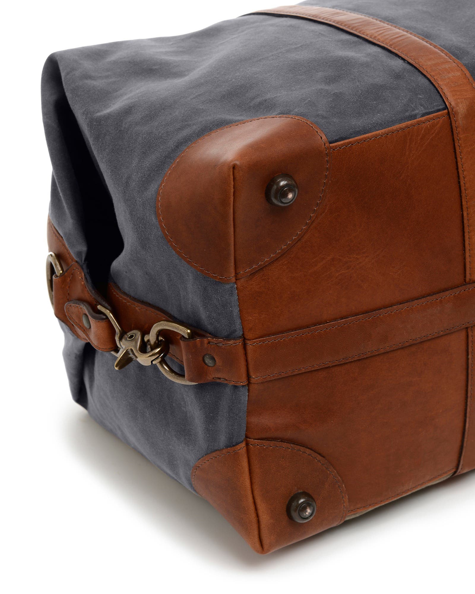 Twain 22" Waxed Canvas Weekender, Alternate, color, Grey
