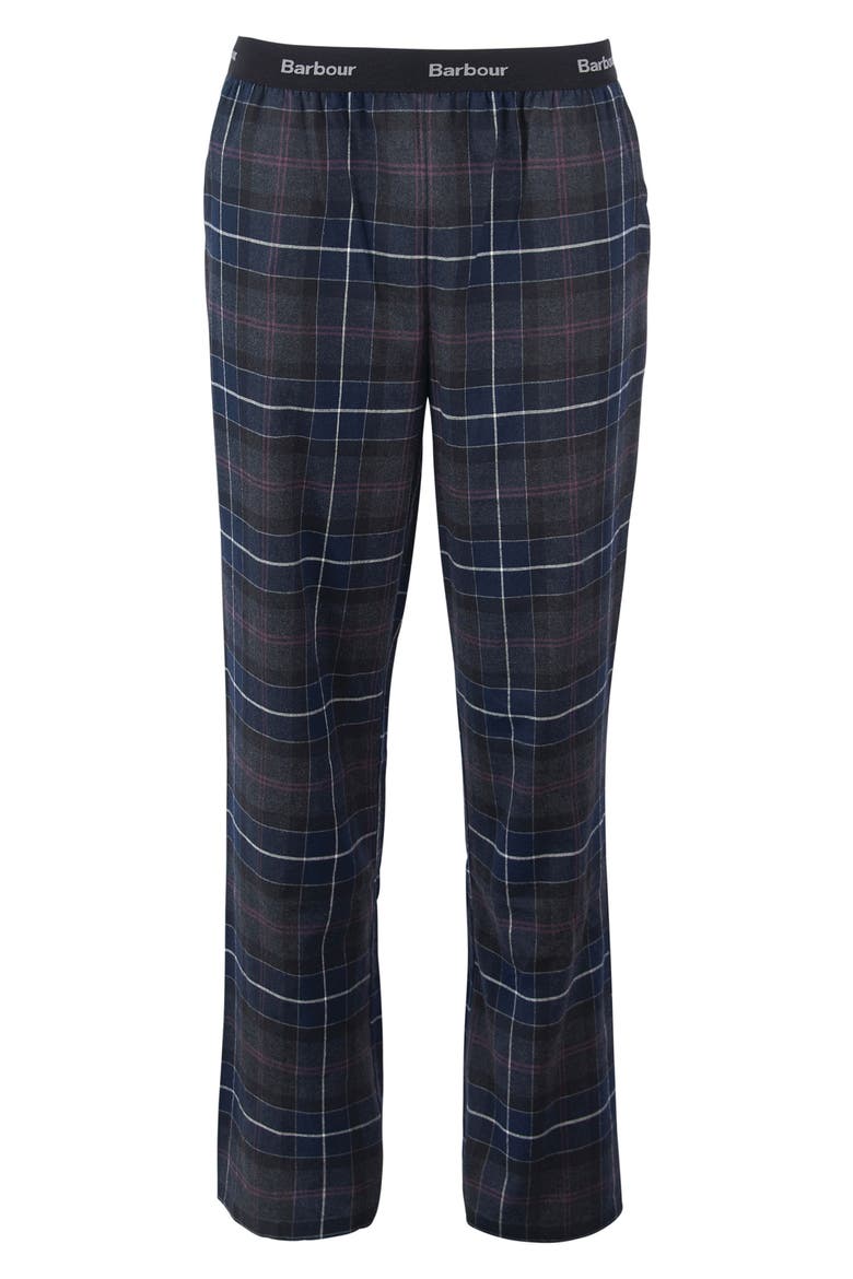 Glenn Tartan Plaid Pajama Pants, Alternate, color, BLUE BLACK SLATE TARTAN