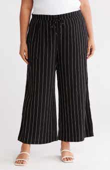 Crinkle Wide Leg Pants