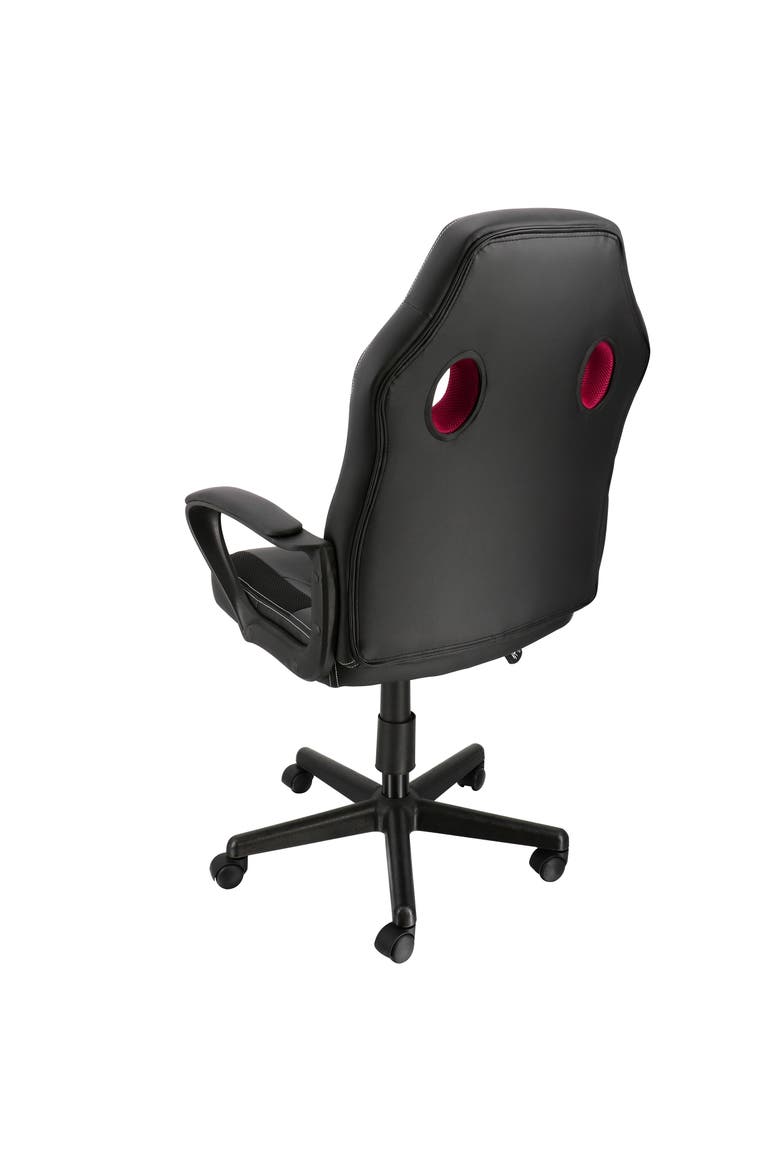 High Back Adjustable Office Chair, Alternate, color, Black