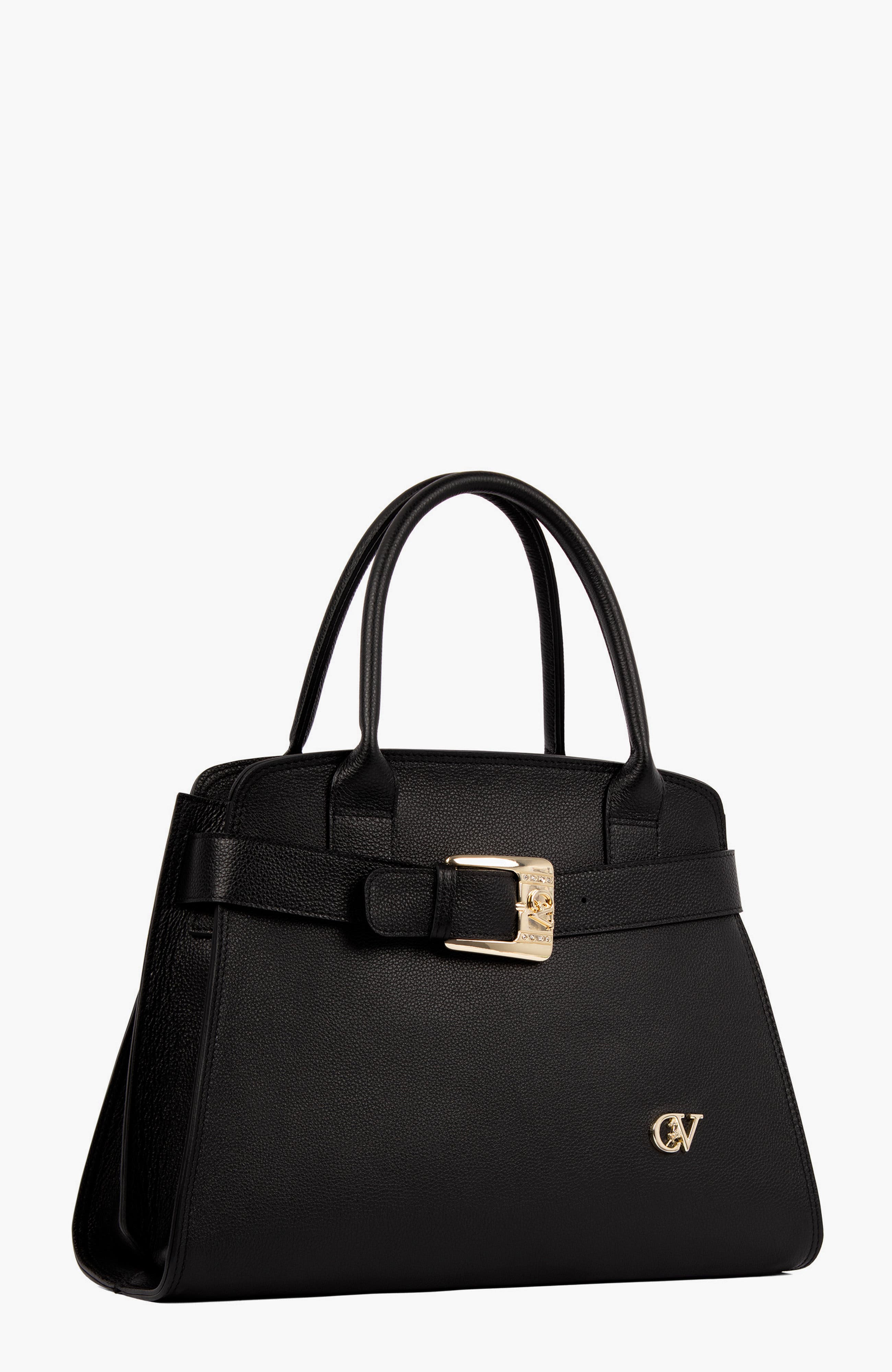 Signature CV By Cavalinho 633 Leather Handbag, Alternate, color, Black