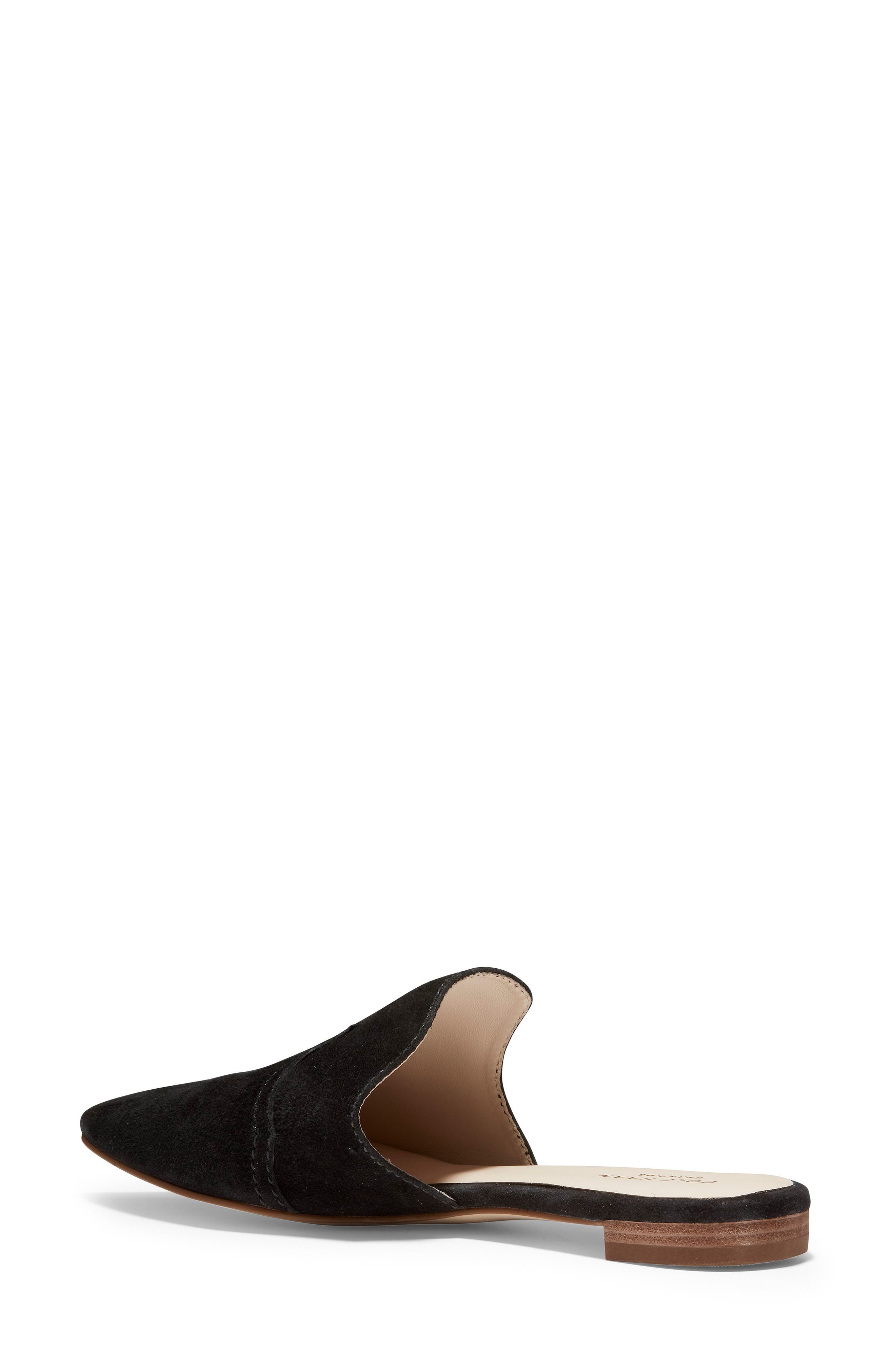 Cole Haan Hadley Mule, Alternate, color, Black Suede