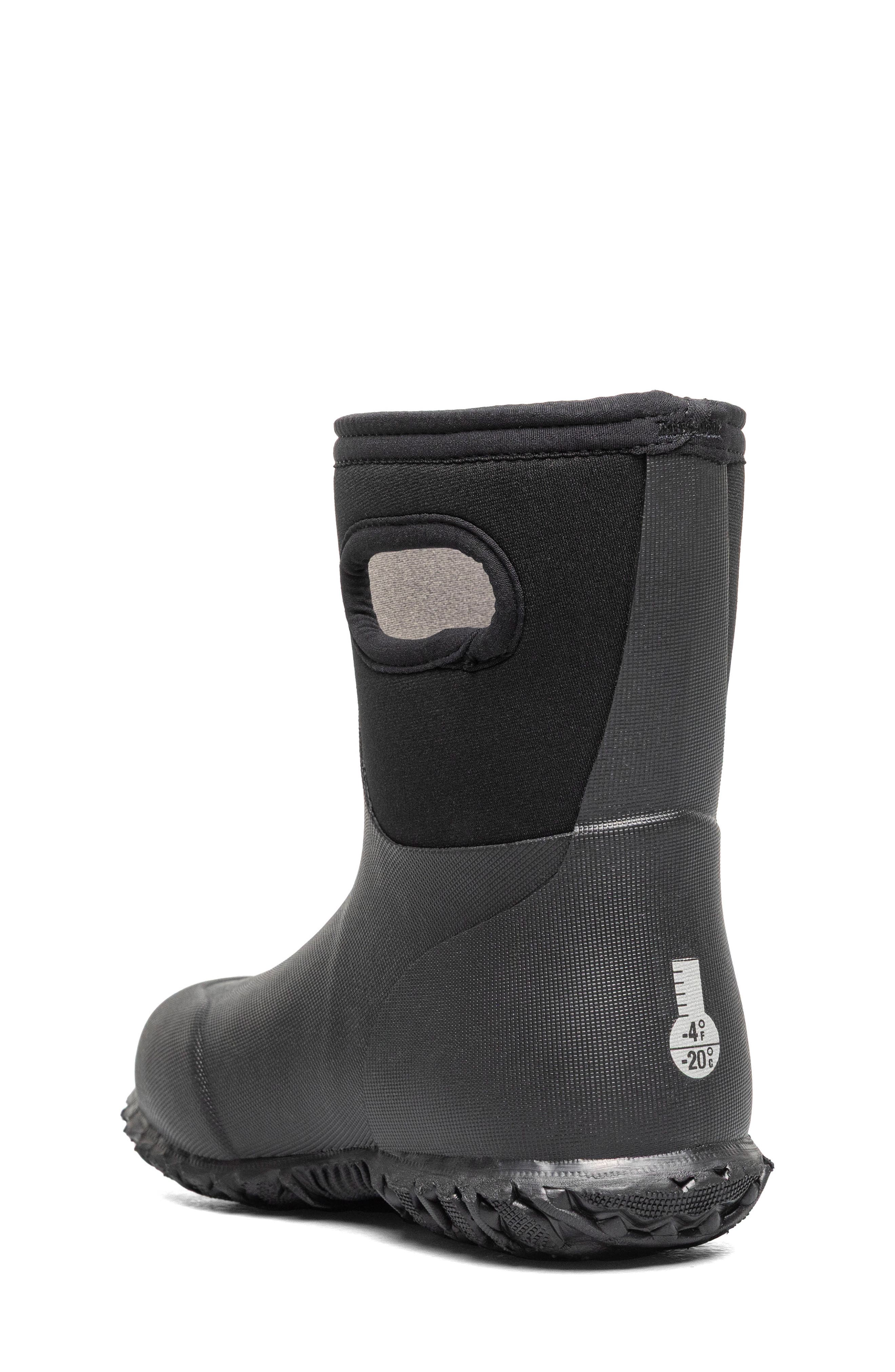 Bogs Kids' Roamer Waterproof Boot, Alternate, color, Black