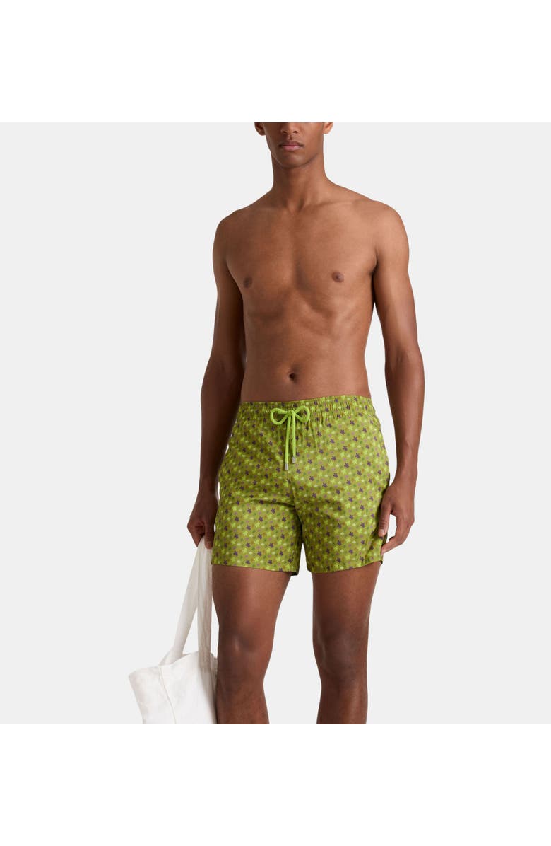 Vilebrequin Ultra-light and packable Swim Trunks, Main, color, Wormwood