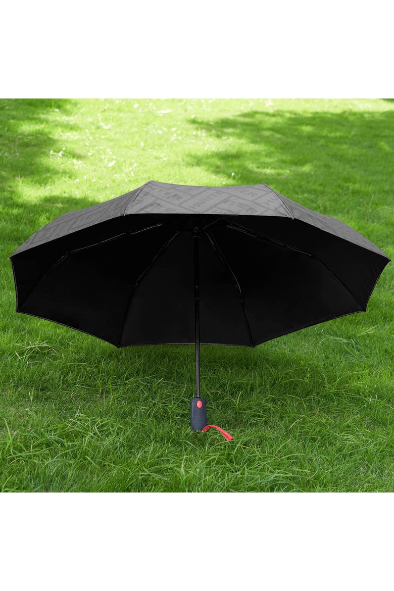 Double Sided Compact Umbrella, Alternate, color, Logo Patch Black