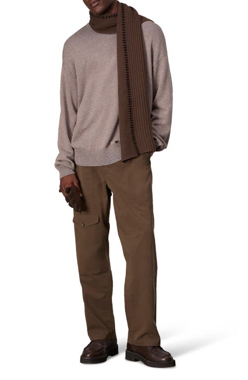 Rag & Bone Dexter Marled Organic Cotton Sweater