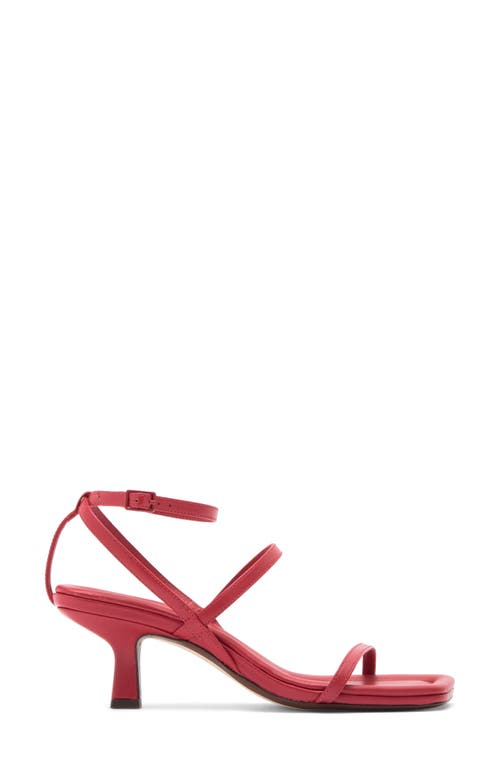 Vince Callie Kitten Heel Sandal In Crimson