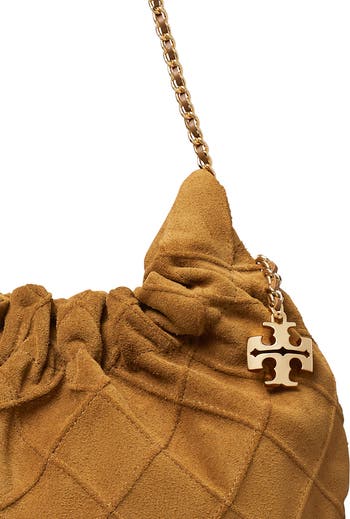 Fleming Suede Hobo Bag