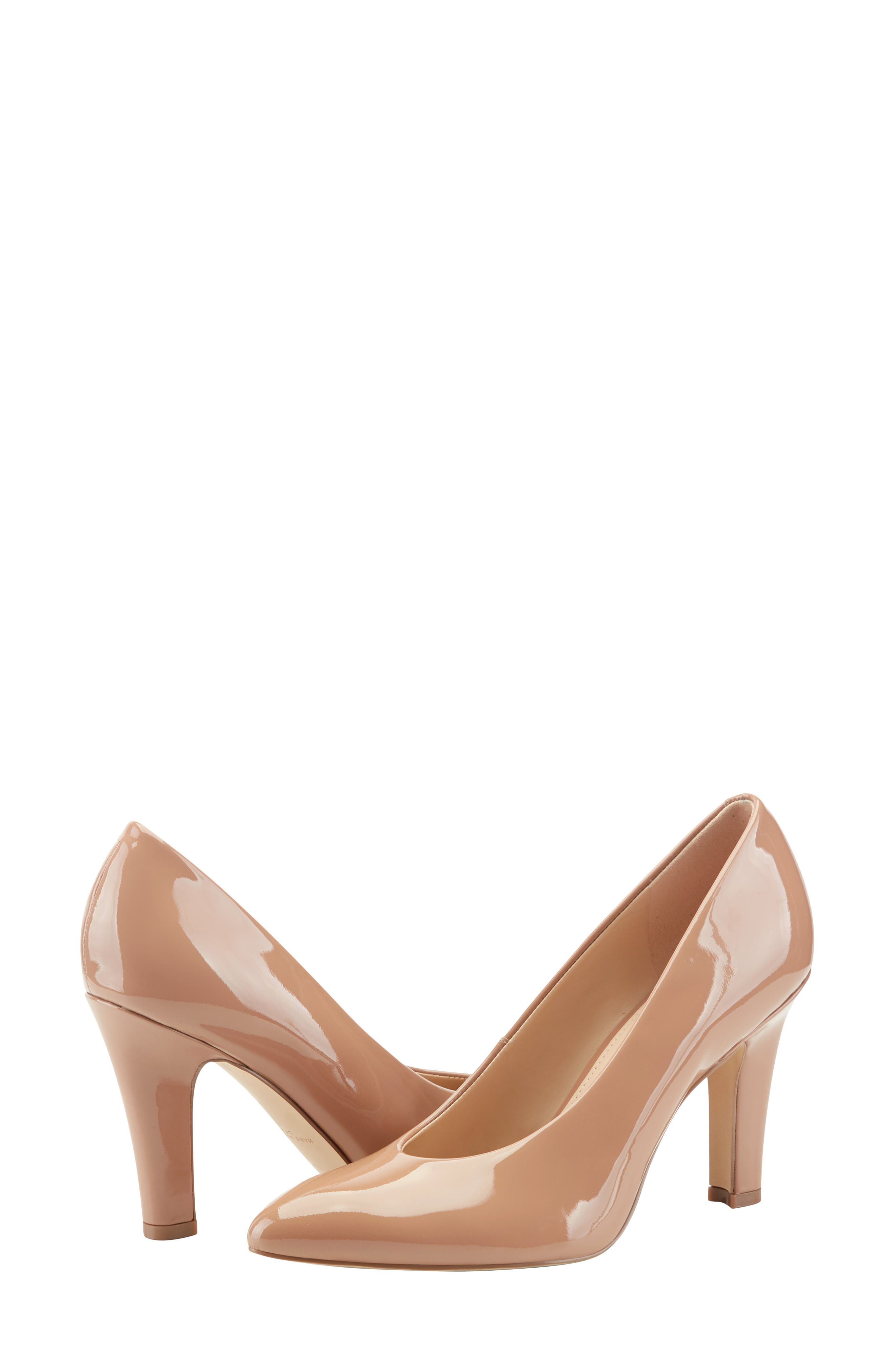 Mllianne Pointed Toe Pump, Alternate, color, MEDIUM BROWN