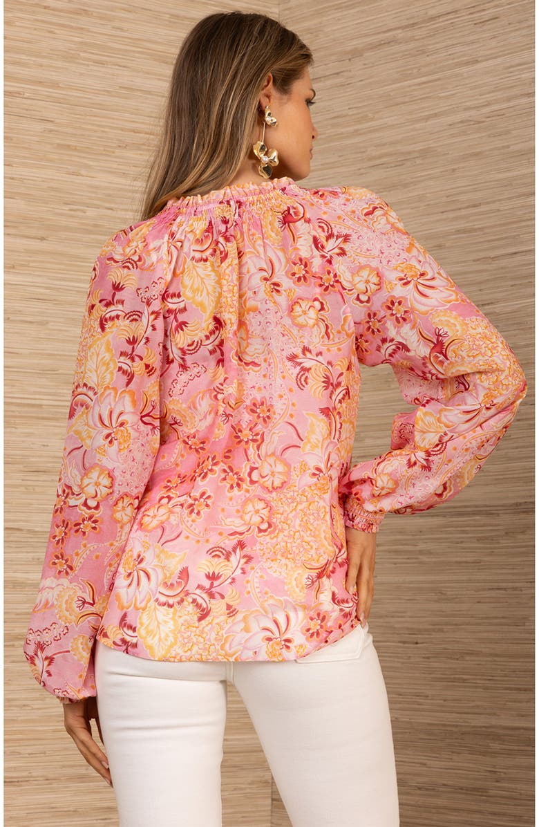 Hale Bob Nataly Colton Voile Top, Alternate, color,