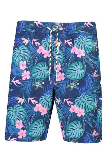 SNAPPER ROCK SNAPPER ROCK TROPICAL RAINFOREST VOLLEY SWIM TRUNKS