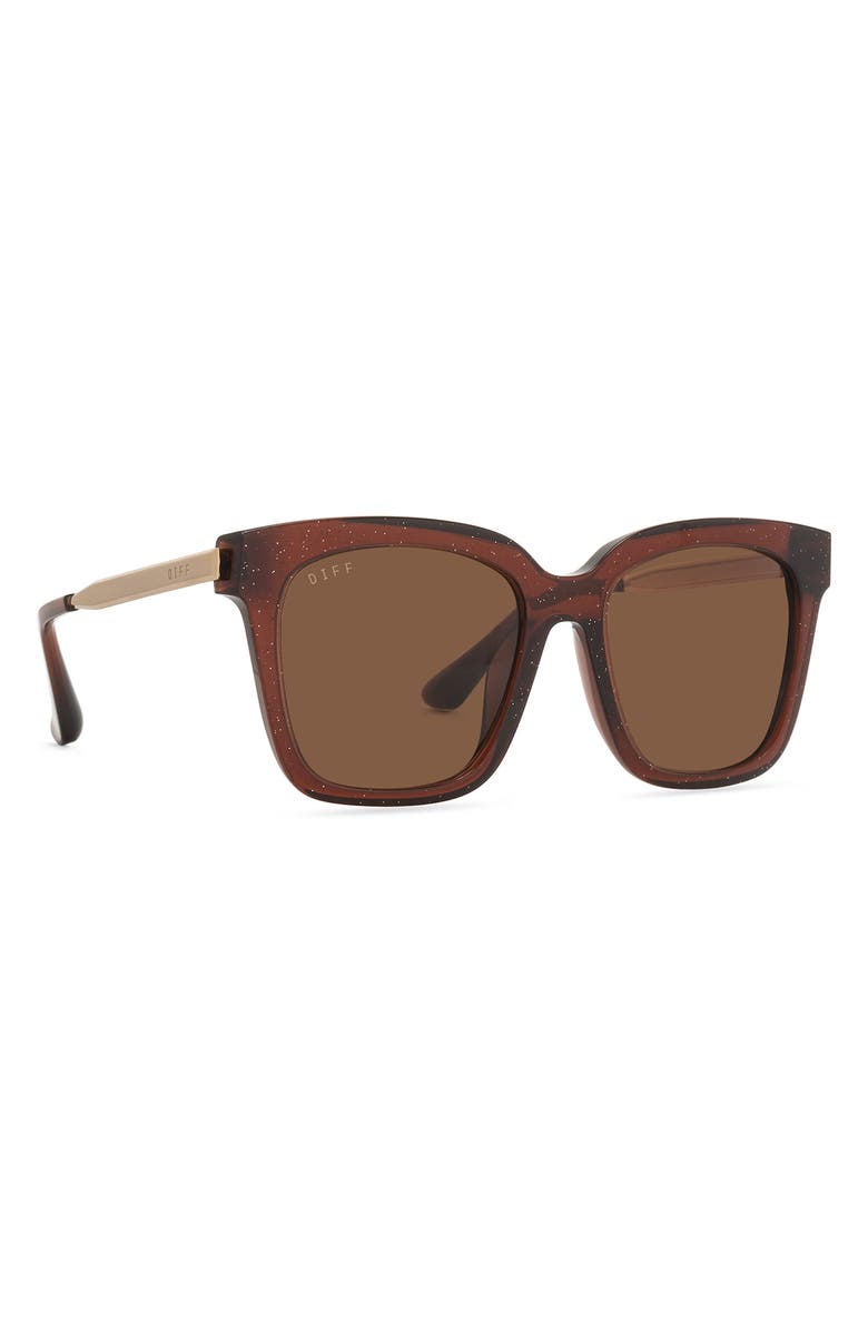 DIFF Bella 54mm Square Sunglasses, Alternate, color, 