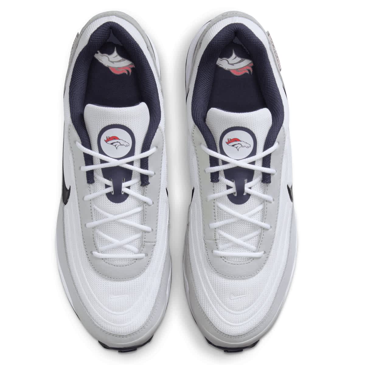 Nike Unisex Nike White Denver Broncos Air Max Verse Sneakers, Alternate, color, White