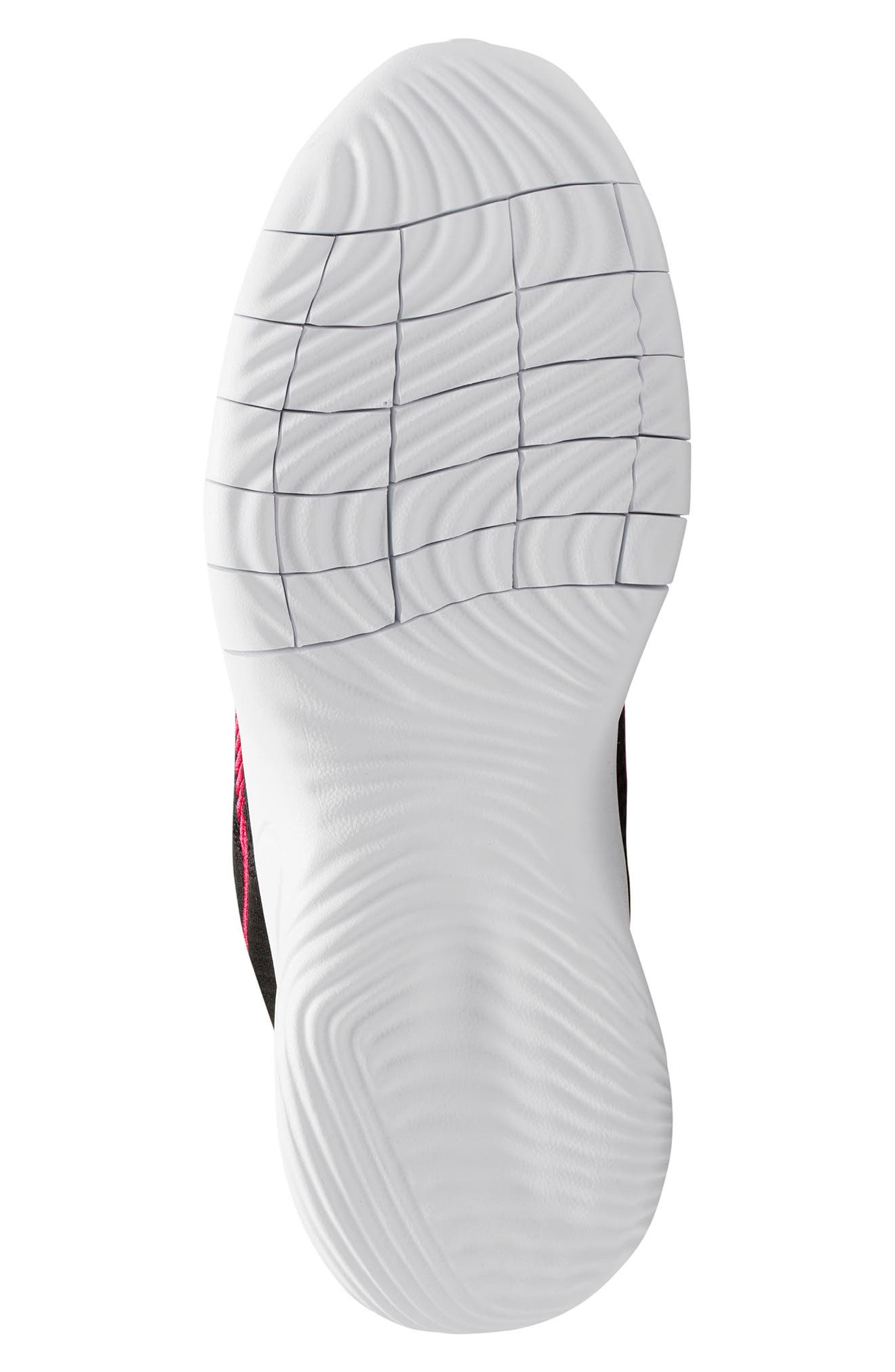 Nike Flex Experience Athletic Sneaker - Wide Width Available, Alternate, color, Black/ Rush Pink-White